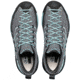 Scarpa Mescalito KN Climbing Shoes - Womens, Grey/Aqua, 38.5, 72111-352-GryAqua-38.5