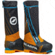 Scarpa Phantom 8000 Mountaineering Boots, Black/Bright Orange, 41, 87401/500-BlkBorg-41