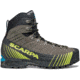 Scarpa Ribelle HD Mountaineering Shoes - Mens, Titanium/Lime, 45, 71087/250.2-TitLim-45