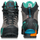 Scarpa Ribelle HD Mountaineering Shoes - Womens, Titanium/Aqua, 38.5, 71087/252.2-TitAqua-38.5