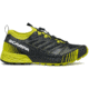 Scarpa Ribelle Run Shoes - Mens, Black/Lime, 41.5, 33078/351-BlkLim-41.5