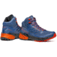 Scarpa Rush Mid GTX Hiking Shoes - Mens, Blue/Fiesta, 44, 63130/200-BluFst-44