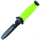 Schrade Dive Knife, Yellow Handle, BLK Blunt Tip ComboEdge, Sheath, WR3