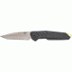 Schrade Knife Black Aluminum W/green Bb 3'' Tanto Blade
