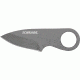 Schrade Pocket Money/Card Clip Full Tang Fixed Blade Knives, 8Cr13MoV Stainless Steel, Drop Point, SCHCC1CP