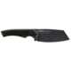 Schrade Stryche Fixed Blade Knife, 2.75in, Stainless Steel, Cleaver Blade, Black Matte G-10 Handle, 1159328