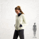 SCOTT Defined Heritage Pile Jacket - Womens, Winter White/Dark Blue, Medium, 2918286293008