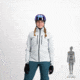 SCOTT Explorair DryoSpun 3L Jacket - Womens, Light Grey, 2XS, 2918610177005
