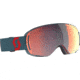 SCOTT LCG Compact Goggle, Neon Red/Aruba Green/Solar Red Chrome, 2778327411308