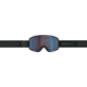 SCOTT Shield Goggle, Mineral Black/Enhancer Blue Chrome, 2778377413347