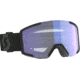 SCOTT Shield Goggle, Mineral Black/Illuminator Blue Chrome, 2778377413342