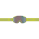 SCOTT Shield Goggle, Virescent Yellow/Light Grey/Enhancer Aqua Chrome, 2778377410351