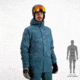 SCOTT Ultimate Dryo Plus Jacket - Mens, Aruba Green Print, Medium, 2918577363007