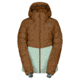 SCOTT Ultimate Warm Jacket - Womens, Bread Brown/Fresh Green, Small, 4199067872008