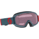SCOTT Witty Goggle - Junior, Neon Red/Aruba Green/Enhancer, 2718277411004