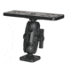 Scotty 163 1.5in Ball Mount w/ Fish Finder &amp; Universal Mounting Plate, 0163