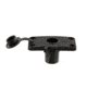 Scotty 244L Locking Flush Deck Mount, Black, 0244L-BK