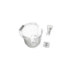Scotty Cup Holder with Rod Holder Post and Bulkhead/Gnel Mount, White 620114