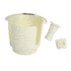 Scotty 311 Cup Holder w/ Bulkhead Gunnel Mount and Rod Holder Post Mount, White, 0311-WH