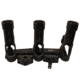 Scotty 256 Triple Rod Holder Complete  Kit, 0256