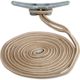 Sea-Dog Double Braided Nylon Dock Line - 1/2" x 15' - Gold/White, 302112015G/W-1
