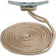 Sea-Dog Double Braided Nylon Dock Line - 1/2&quot; x 25' - Gold/White 77311