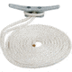Sea-Dog Double Braided Nylon Dock Line - 1/2&quot; x 30' - White 77317
