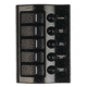 Sea-Dog Nylon Circuit Breaker Panel - 5 Circuit - Wave Style 79024