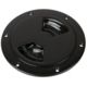 Sea-Dog Quarter-Turn Smooth Deck Plate w/Internal Collar - Black - 8", 336385-1