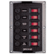 Sea-Dog Sea Dog Line Vertical 6 Gang Panel, 424110-1