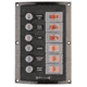 Sea-Dog Splash Guard Circuit Breaker Panel - 6 Circuit 79023