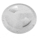 Sea-Dog Textured Quarter Turn Deck Plate - White - 5&quot; 77435