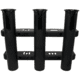 Sea-Dog Three Pole Rod Storage Rack - Black 77690
