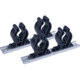 Sea-Dog Track Rod Holder - 7&quot; Tracks - 4 Rod Clips 77691