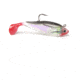 Sea Striker 3" Rigged Swim Shad 5 Pack Black Back/Red Tail, SSWMSHD3-05