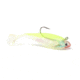 Sea Striker 3" Rigged Swim Shad 5 Pack Chartreuse/Red Mouth, SSWMSHD3-04