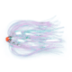 Sea Striker Ballyhoo Duster, 4&quot;, 1/4 oz Red Head, Pearl Skirtescent, FD342PRL