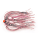 Sea Striker Ballyhoo Duster 4&quot;, 1/4 oz Red Head, Pink Pearl Skirt, FD343PK