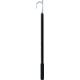 Sea Striker Black Anodized Aluminum Gaff 4&quot; Stainless Hook 6' Long, SS472B
