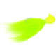 Sea Striker Bucktail Bean Jig 3/4 oz, 4/0 Hook, Chartreuse Head/Chartreuse Tail, 2/Pack, T34CH
