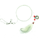 Sea Striker Bucktail Fluke Rig 33.5" 40 Lb Mono, 2/0 Nickel Wide Gap Hook, 2214