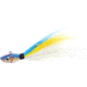 Sea Striker Bucktail Jig with Rattle and Grub Keeper, Herring, 9/0 Hook, 3oz, SSBTJR3-HRG