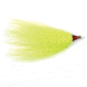 Sea Striker Bucktail Teaser 3in, Yellow, 100/Bag, BTY-100