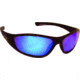 Sea Striker Pursuit Sunglasses Blk Frame/Blu Mirror Lens, 239