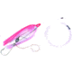 Sea Striker Rigged Ballyhoo Lure, 3/8 oz Head, 1/2 oz Egg Lead, Pink/White, SB38R-PKW