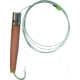 Sea Striker Rigged Jet Head Cedar Plug, 6", 10/0 Hook, 8 Ft 150 Lb Mono Leader, Natural, J850R