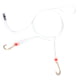 Sea Striker Sea Bass Hi-Lo Rig, 2 - # 1/0 Gold Bait Holder Hooks, w/Red Bead, N8465-10G