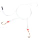 Sea Striker Sea Bass Hi-Lo Rig, 2 - # 2/0 Gold Bait Holder Hooks, w/Red Bead, N8465-20G