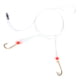 Sea Striker Sea Bass Hi-Lo Rig, 2 - # 3/0 Gold Bait Holder Hooks, w/Red Bead, N8465-30G
