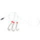 Sea Striker Sea Bass Hi-Lo Rig, 3 - 2/0 Gold Bait Holder Hooks, w/Red Bead, N8466-20G